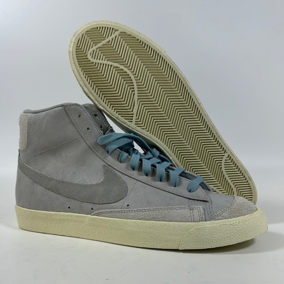 Men's Nike Blazer Mid '77 Premium Grey Fog White Sneakers DO9787-001